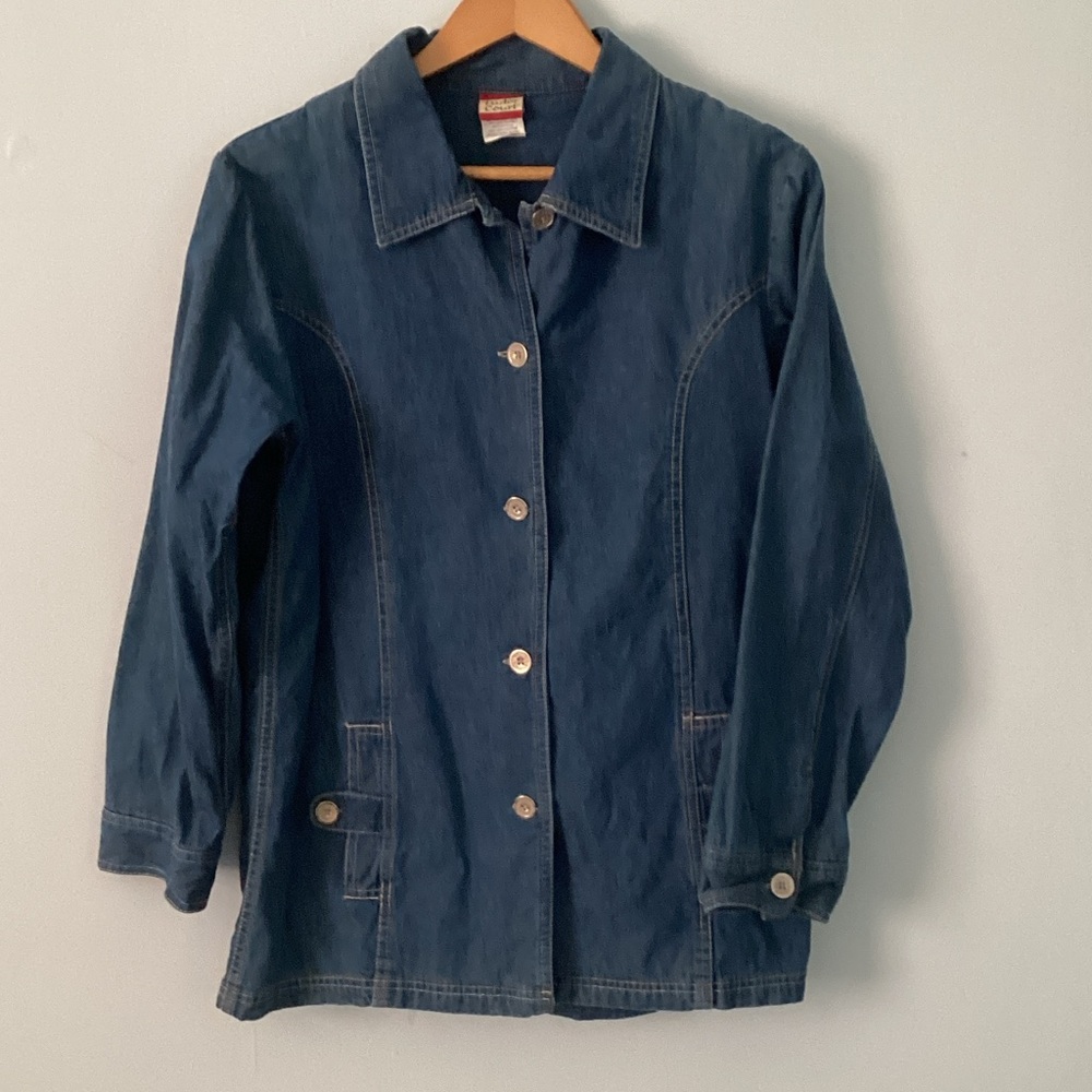 Tudor Dark Blue Jean Jacket🏹